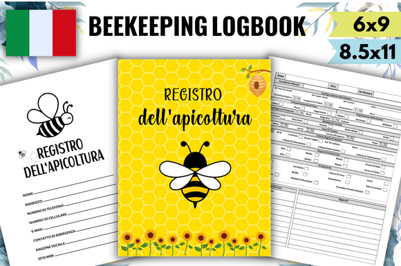 Download Italian Beekeeping Log Book - Beekeeping log book Collection