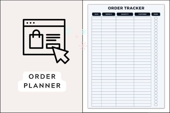 Download Premium Order Tracker Planner - Order tracker Collection