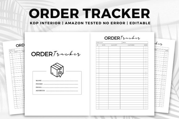 Download Order Tracker Interior Editable - Order tracker Collection